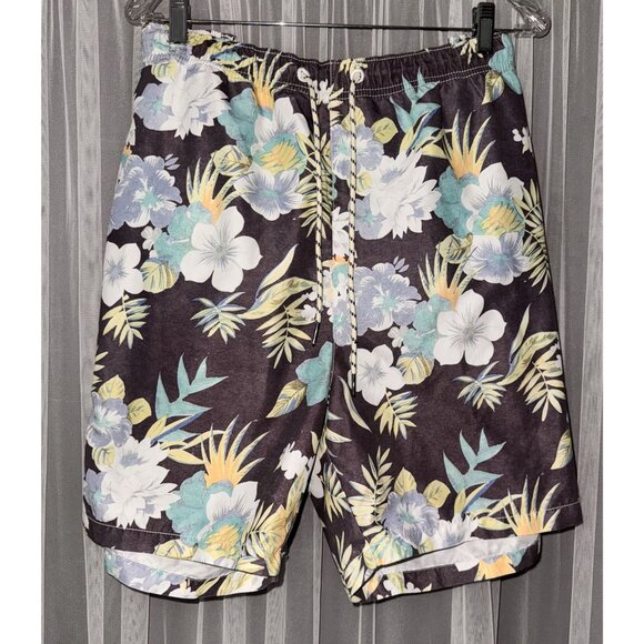 Tommy Bahama XXL Mens Floral Swim Trunks Drawstring Waist Tropical Print Boardsh - Picture 2 of 11